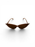 Retro Cat Eye Amber Sunglasses