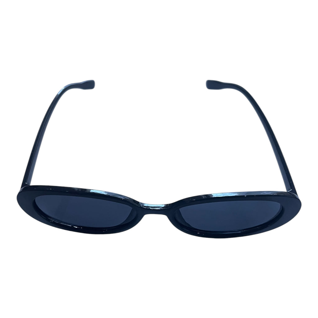 Retro Slim Oval Sunglasses