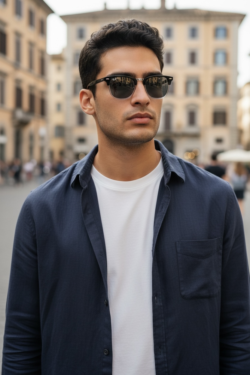 Classic Gradient Wayfarer Sunglasses